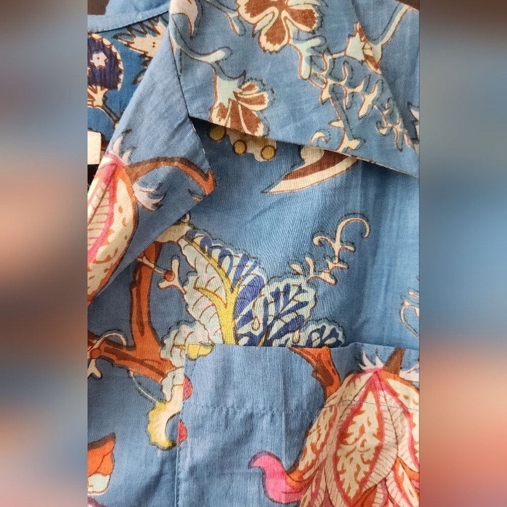 Alix of Bohemia Cotton floral Top - Picture 3 of 7